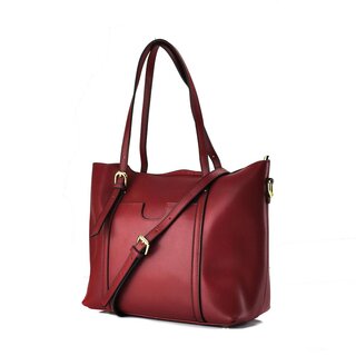 Женская сумка Grays из натуральной кожи Бордовый