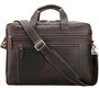 Вместительная мужская кожаная сумка с отделом для ноутбука 17 дюймов Tiding Bag