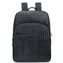 Шкіряний рюкзак Tiding Bag з відділом під ноутбук Чорний