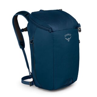 Легкий городской рюкзак Osprey Transporter Zip с отделением под ноутбук на 30 л Синий