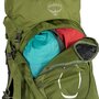 Мужской туристический рюкзак Osprey Aether на 55 весом 2,19 кг Зеленый