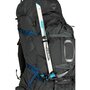 Мужской туристический рюкзак Osprey Aether на 70 л весо 2,3 кг Черный