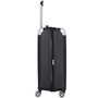 Travelite City середня валіза на 78/86 л із пластику вагою 3.9 кг Чорний
