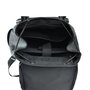 Мужской кожаный рюкзак Tiding Bag в черном цвете