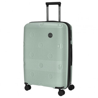 Большой чемодан Travelite Smarty Mint на 102 л из полипропилена Голубой