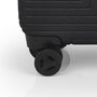 Gabol Shock валіза ручна поклажа з пластика на 37 л вагою 2,7 кг Чорний