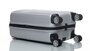 Sumdex Line-S валіза ручна поклажа на 30/40л з полікарбонату Серебристый