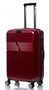 Sumdex Line-S середня валіза на 60/70 л вагою 3,9 кг з полікарбонату Червоний