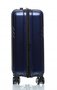 Sumdex Line-S чемодан ручная кладь на 30/40л из поликарбоната Темно-Синий