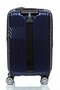 Sumdex Line-S чемодан ручная кладь на 30/40л из поликарбоната Темно-Синий