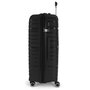 Gabol Kiba чемодан гигант на 120 л весом 4,5 кг из полипропилена Черный
