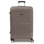 Большой чемодан Gabol Midori на 107/128 л весом 4,1 кг из полипропилена Бежевый