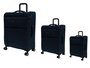 Набор из 3-х чемоданов из ткани IT Luggage DIGNIFIED Синий