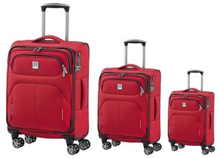 Набор тканевых чемоданов Titan Nonstop Красный