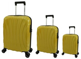 Набор чемоданов CAT Verve из поликарбоната Желтый
