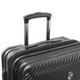 Большой чемодан Heys Charge-A-Weigh 2.0 на 102/128 л из поликарбоната Черный 