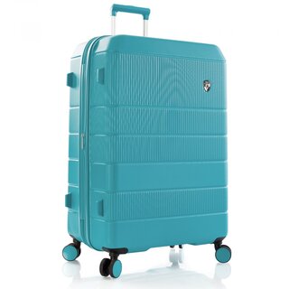 Большой чемодан Heys Neo на 102/128 л из поликарбоната Голубой