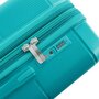Средний чемодан Heys Neo на 65/81 л из поликарбоната весом 3,8 кг Голубой