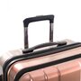 Средний чемодан Heys EZ Access с расширительной молнией на 67/84 л из поликарбоната Розовый 