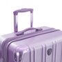 Средний чемодан Heys DuoTrak на 74/93 л из поликарбоната Розовый