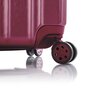 Малый чемодан на колесах Heys DuoTrak на 45/57 л из поликарбоната Бордовый