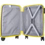 Малый чемодан на колесах GROUND Vanille на 44 л из полипропилена весом 2,6 кг Желтый