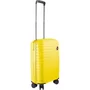Мала валіза на колесах GROUND Vanille на 44 л з поліпропілену вагою 2,6 кг Жовтий