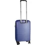 Малый чемодан на колесах GROUND Vanille на 44 л из полипропилена весом 2,6 кг Синий