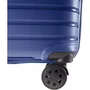 Средний чемодан GROUND Vanille на 77 л весом 3,3 кг из полипропилена Синий
