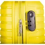 Средний чемодан GROUND Vanille на 77 л весом 3,3 кг из полипропилена Желтый