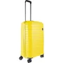 Средний чемодан GROUND Vanille на 77 л весом 3,3 кг из полипропилена Желтый