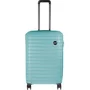 Средний чемодан GROUND Vanille на 77 л весом 3,3 кг из полипропилена Бирюзовый