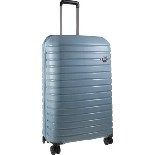 Большой чемодан GROUND Vanille на 108 л весом 4,1 кг из полипропилена Серый