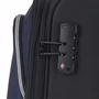 Средний тканевый чемодан Gabol Concept на 57/71 л весом 3,1 кг Синий