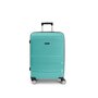 Средний чемодан Gabol Midori из полипропилена на 72/86 л весом 3,4 кг Бирюзовый
