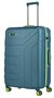 Велика валіза Travelite Vector на 103 л вагою 4,3 кг Бірюзовий