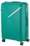 Большой чемодан 2E SIGMA на 98 л весом 4,3 кг из полипропилена Зеленый 