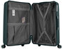 Большой чемодан 2E SIGMA на 98 л весом 4,3 кг из полипропилена Изумруд 