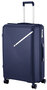 Большой чемодан 2E SIGMA на 98 л весом 4,3 кг из полипропилена Синий 
