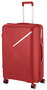 Велика валіза 2E SIGMA на 98 л вагою 4,3 кг із поліпропілену Червоний