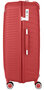 Большой чемодан 2E SIGMA на 98 л весом 4,3 кг из полипропилена Красный 