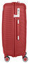 Средний чемодан 2E SIGMA из полипропилена на 61 л весом 3,2 кг Красный