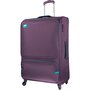 Большой тканевый чемодан VIP Synergy на 109 л весом 5 кг Фиолетовый