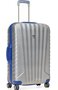 Большой элитный чемодан 80 л Roncato Uno SL Blue/Silver