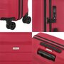 Средний чемодан CarryOn Porter на 57 л из полипропилена Красный