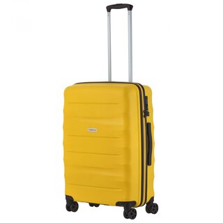 Средний чемодан CarryOn Porter на 57 л из полипропилена Желтый