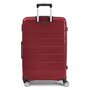 Большой чемодан Gabol Midori на 107/128 л весом 4,1 кг из полипропилена Красный
