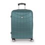Середня валіза Gabol Dome на 67 літрів вагою 3,4 кг із пластику Бірюзова