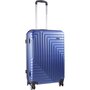 Средний чемодан CARLTON Zigzag на 62 л из пластика Синий