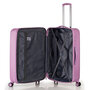 Средний чемодан Swissbrand Berlin на 65/75 л из поликарбоната Фиолетовый